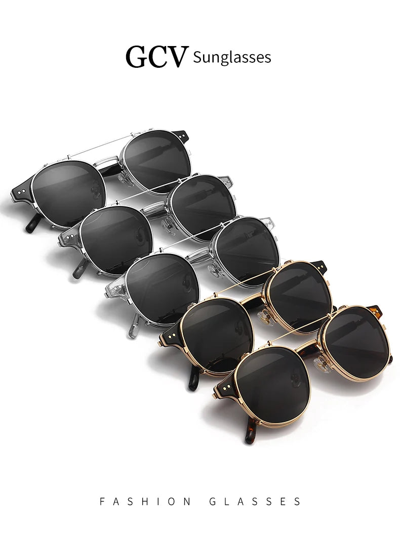 GCV Double Layer Polarized Acetate Sunglasses