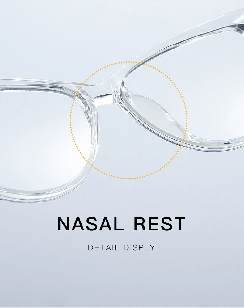 Cat Eye Plastic Glasses Frame for Women