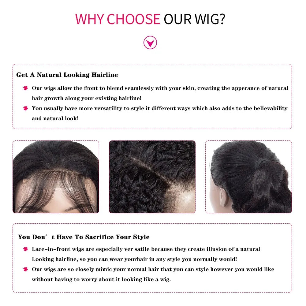 Hd Lace Frontal Wig 30 Inch Bone Straight Human Hair