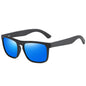 Black Wooden Polarized Sunglasses for Men