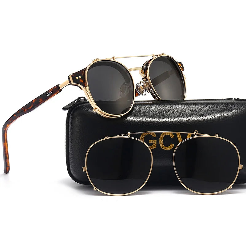 GCV Double Layer Polarized Acetate Sunglasses