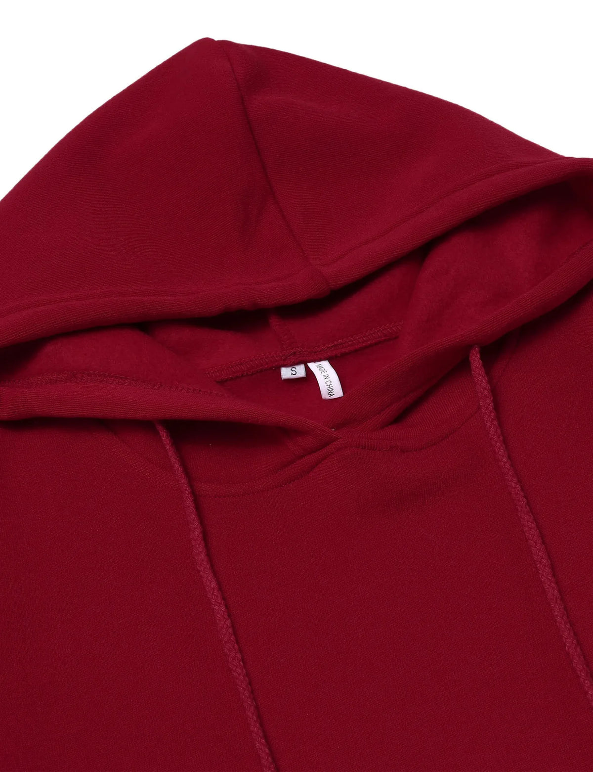 Hooded Sweatshirt Dress for Women in Polyester