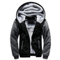 Men's Camouflage Winter Jacket Fleece Long Sleeve Coat