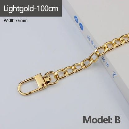 Metal Chain Crossbody Shoulder Strap 100-120CM