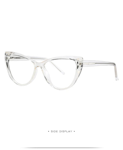 Cat Eye Plastic Glasses Frame for Women