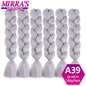 24 Inch Jumbo Braiding Hair Extensions Synthetic Ombre