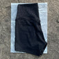 High-Waist Nylon Yoga Shorts in Peach