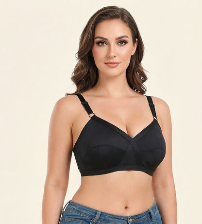 Satin Ultra-Thin Plus Size Bra Without Steel Ring