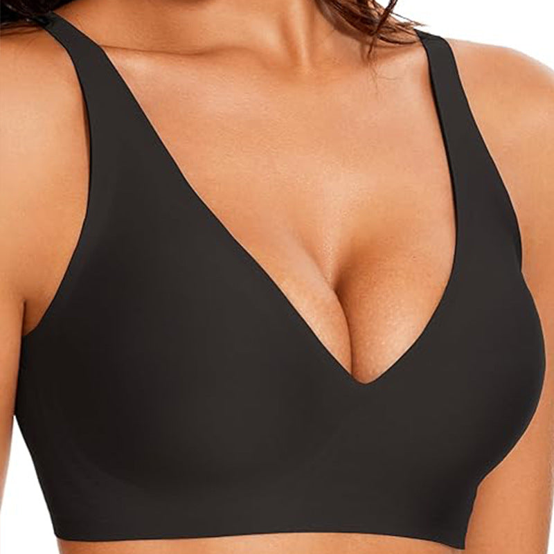 Seamless Wireless Full-Cup Bra in Nylon