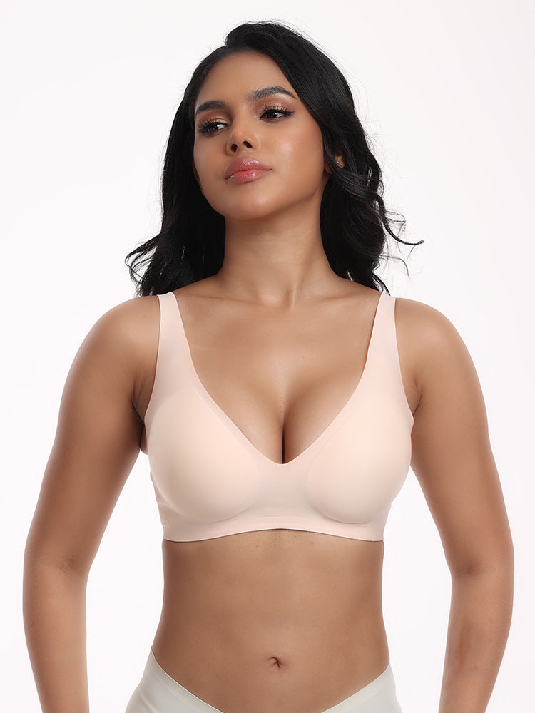 Seamless Wireless Full-Cup Bra in Nylon