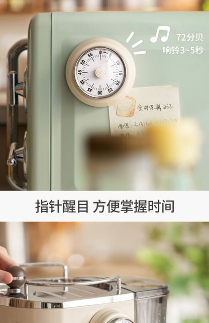 Mechanical Kitchen Timer with Magnetic Attraction
