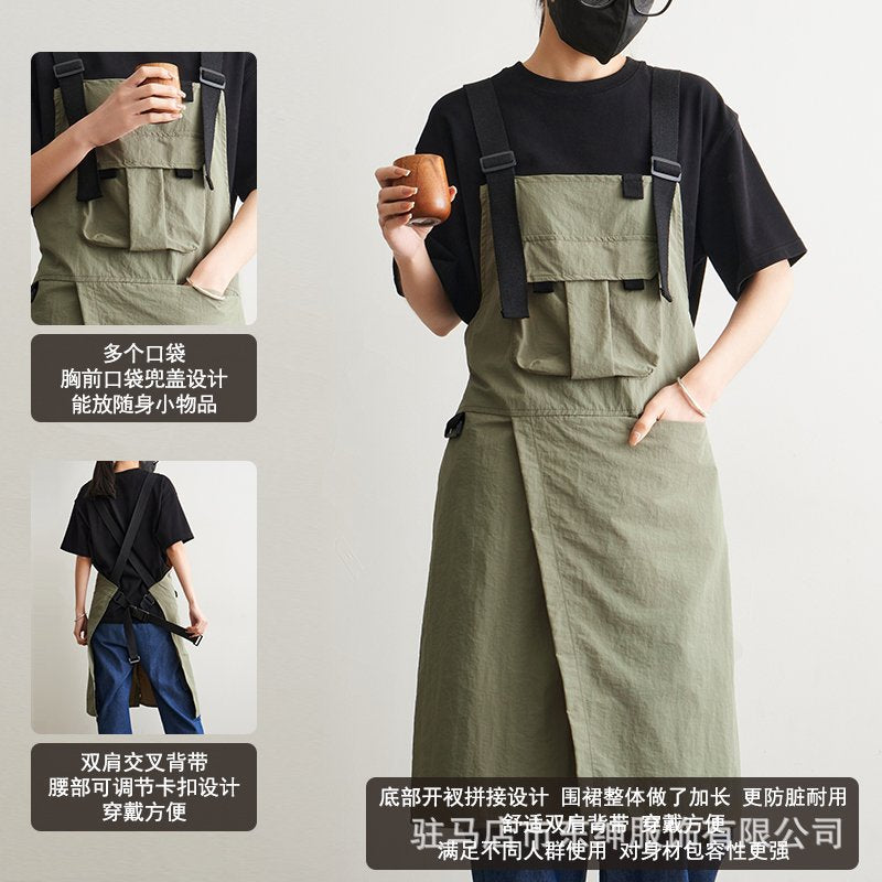 Korean Style Polyester Apron for Women