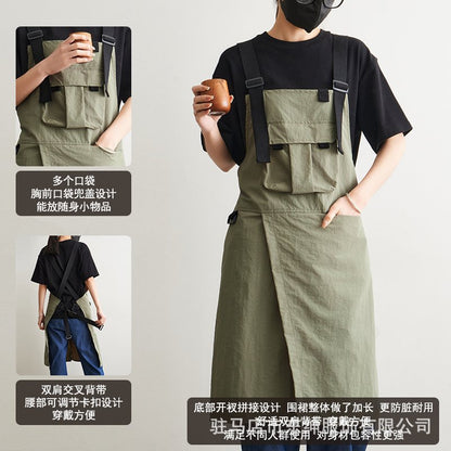 Korean Style Polyester Apron for Women