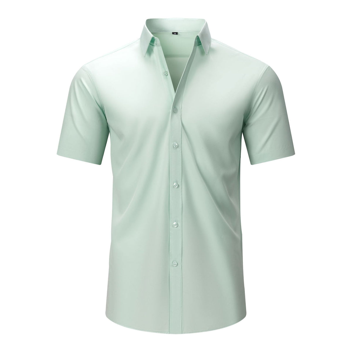 Lightweight Stretchy Plus-Size Men's Long-Sleeve Shirt