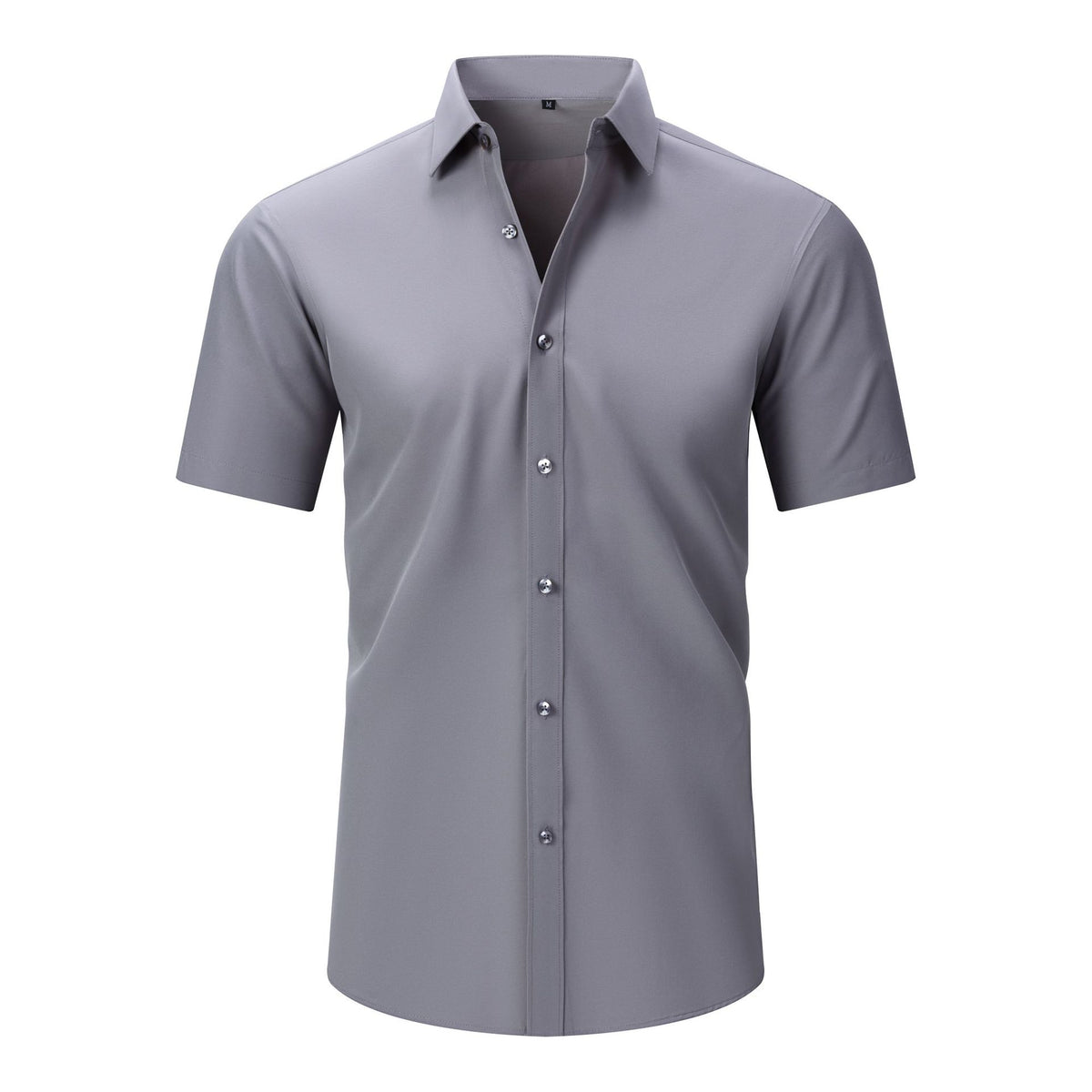 Lightweight Stretchy Plus-Size Men's Long-Sleeve Shirt