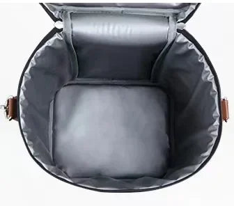 Red Wine Thermos Bag for 4 Bottles Outdoor Picnic