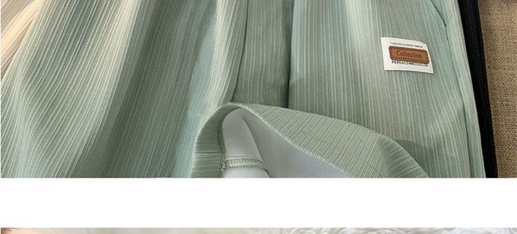 Knee-length Plus Size Maternity Ice Silk Shorts