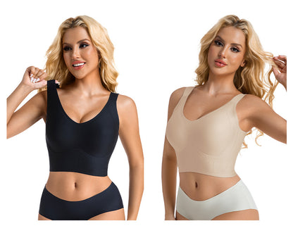 Large Cup Seven-Breasted Bra with Tummy Control