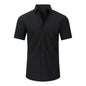 Lightweight Stretchy Plus-Size Men's Long-Sleeve Shirt