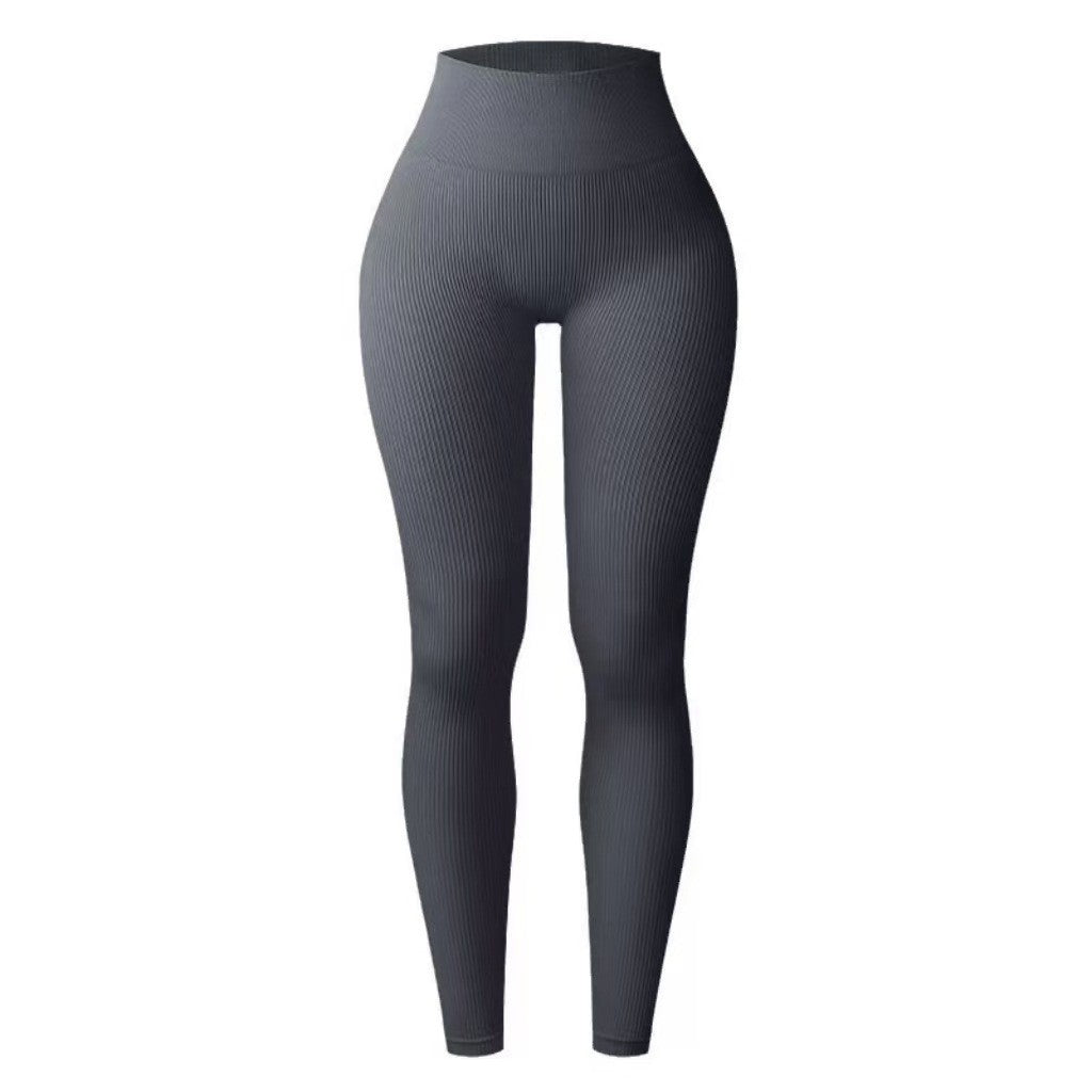 Women's Solid Color Lycra Yoga Fitness Leggings