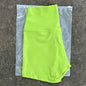 High-Waist Nylon Yoga Shorts in Peach