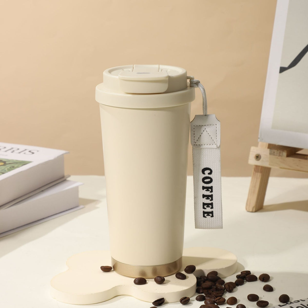 Summer Insulated Stainless Steel Coffee Cup 450ml