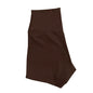 High-Waist Nylon Yoga Shorts in Peach