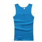 Men's Cotton Slim Fit Sports Vest in Multiple Colors