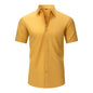 Lightweight Stretchy Plus-Size Men's Long-Sleeve Shirt