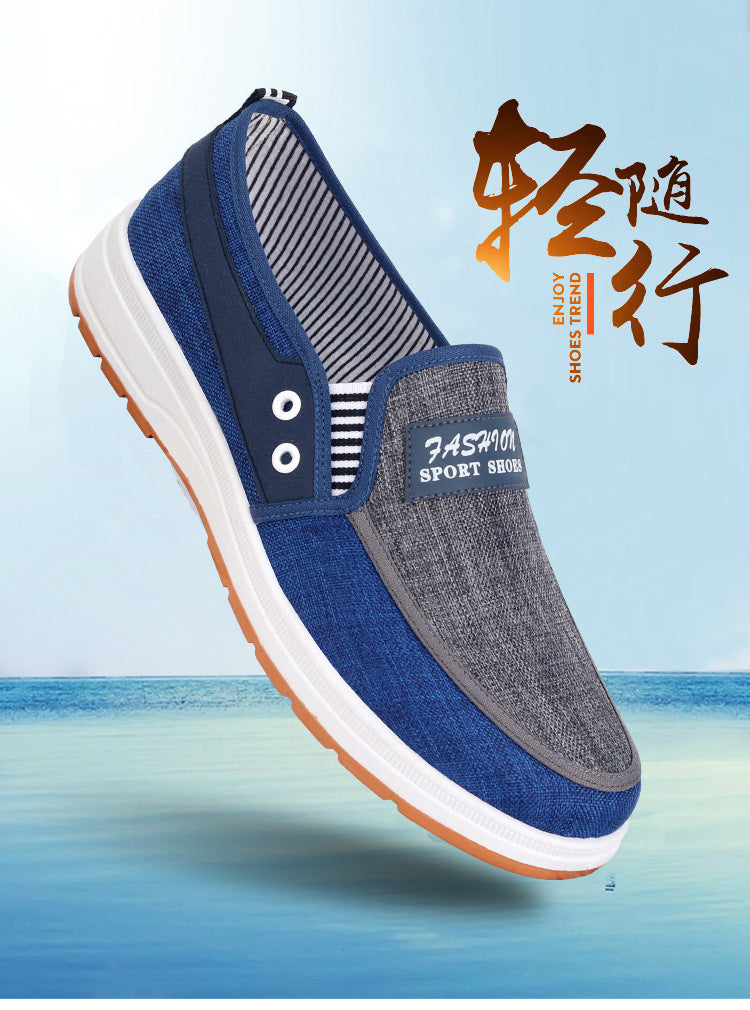 Extra Large Size 47 Men's Canvas Casual Shoes