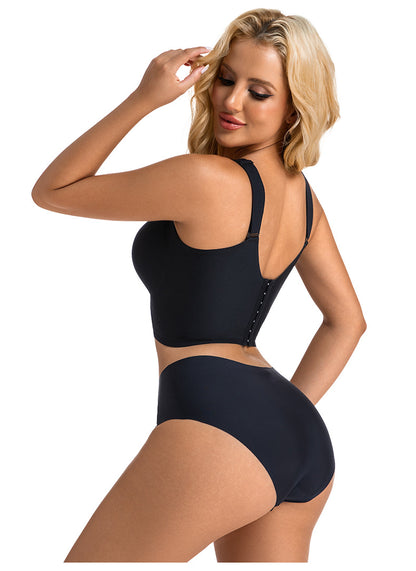Large Cup Seven-Breasted Bra with Tummy Control