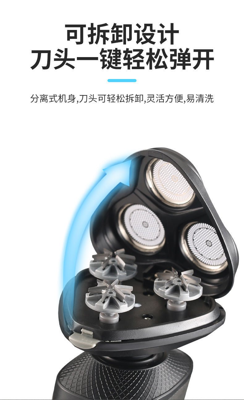 Lingke 8806 Electric Shaver USB Charging Grey