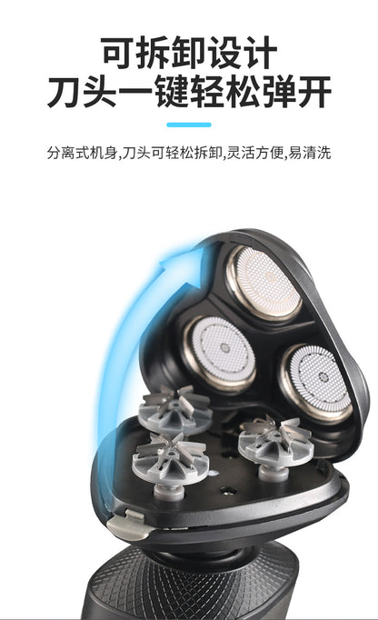 Lingke 8806 Electric Shaver USB Charging Grey