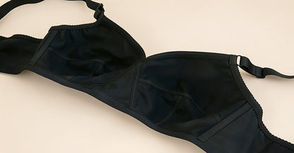 Satin Ultra-Thin Plus Size Bra Without Steel Ring