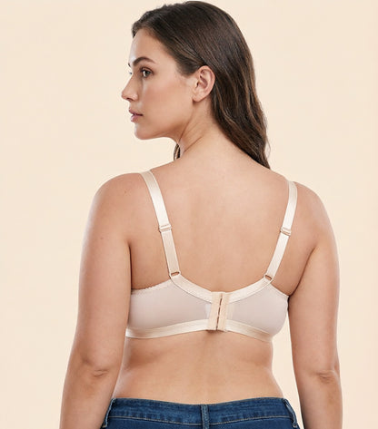 Satin Ultra-Thin Plus Size Bra Without Steel Ring