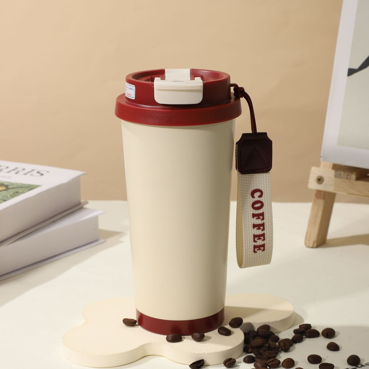 Summer Insulated Stainless Steel Coffee Cup 450ml