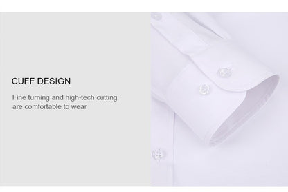 Lightweight Stretchy Plus-Size Men's Long-Sleeve Shirt