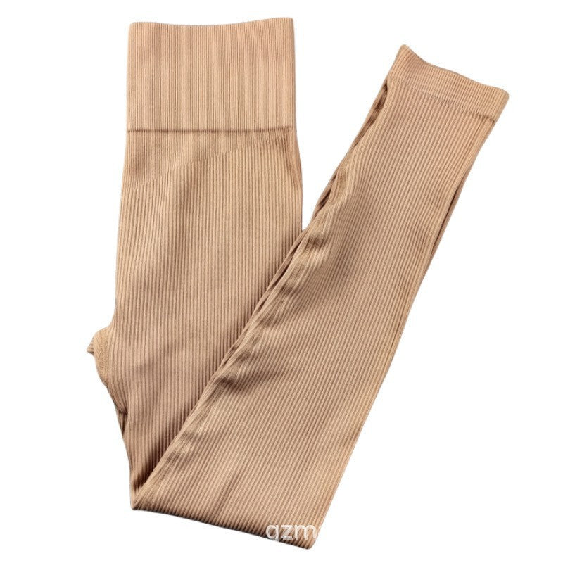 Women's Solid Color Lycra Yoga Fitness Leggings