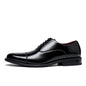 Men's Oxford Leather Dress Shoes with Height Increase
