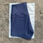 High-Waist Nylon Yoga Shorts in Peach