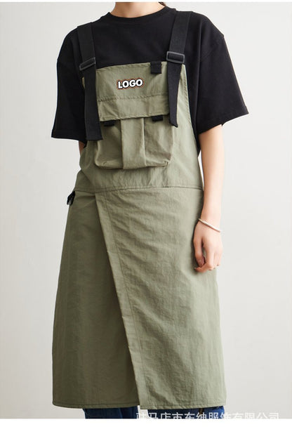 Korean Style Polyester Apron for Women