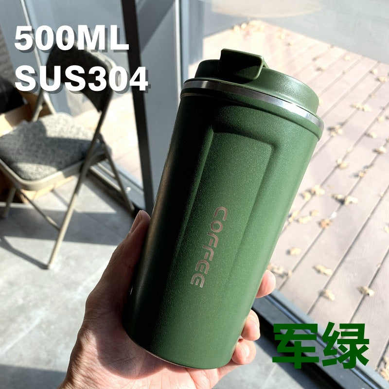 Summer Insulated Stainless Steel Coffee Cup 450ml