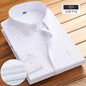 Striped Long-Sleeved Shirt for Men, Cotton Blend, Breathable