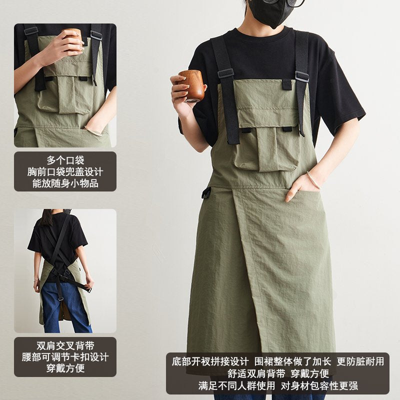 Korean Style Polyester Apron for Women