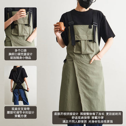 Korean Style Polyester Apron for Women