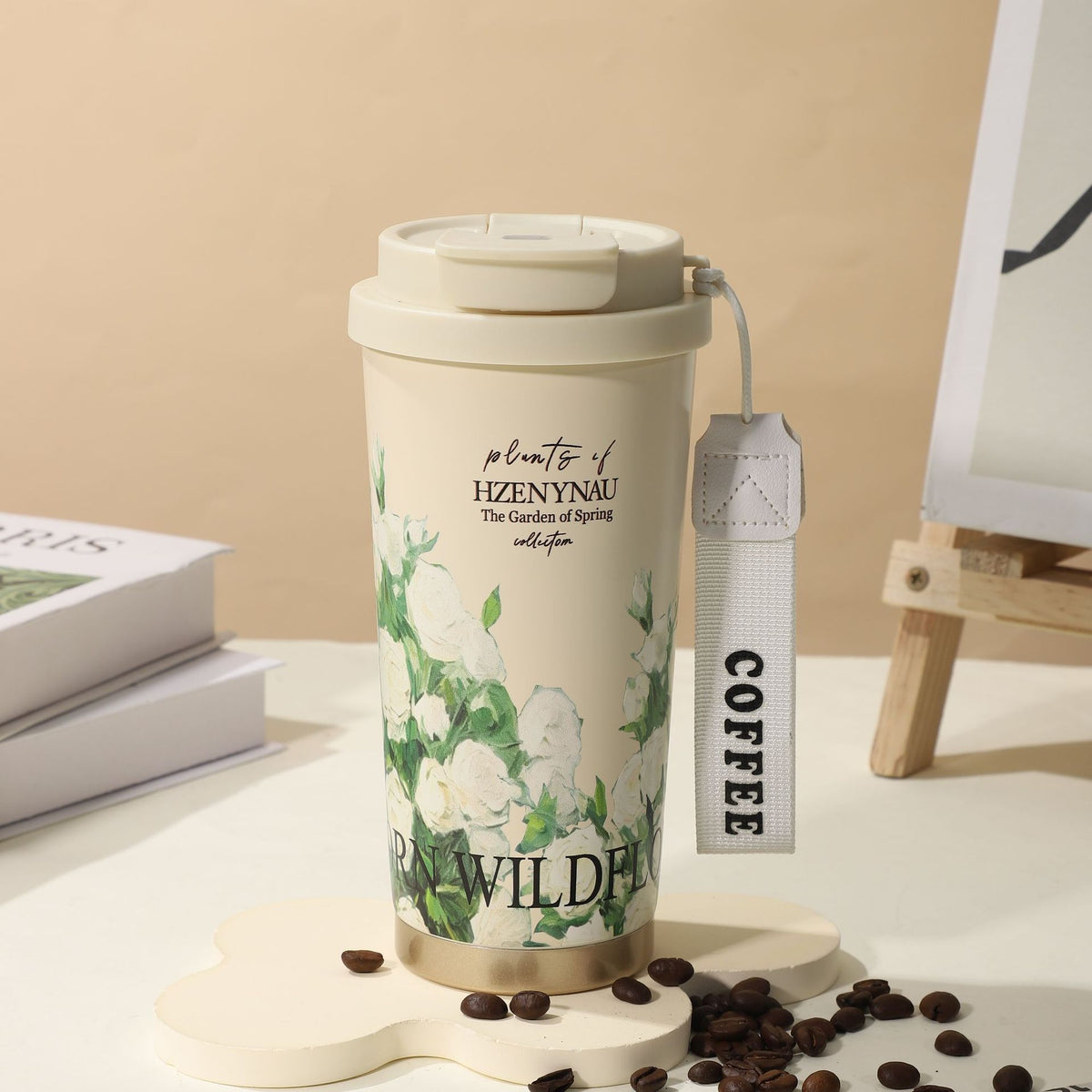 Summer Insulated Stainless Steel Coffee Cup 450ml
