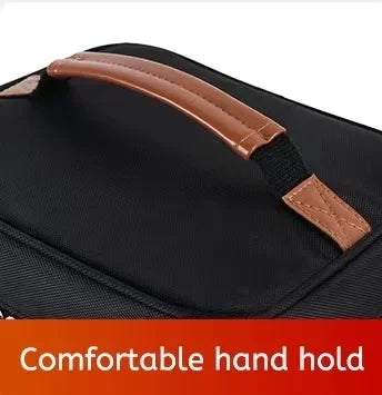 Red Wine Thermos Bag for 4 Bottles Outdoor Picnic