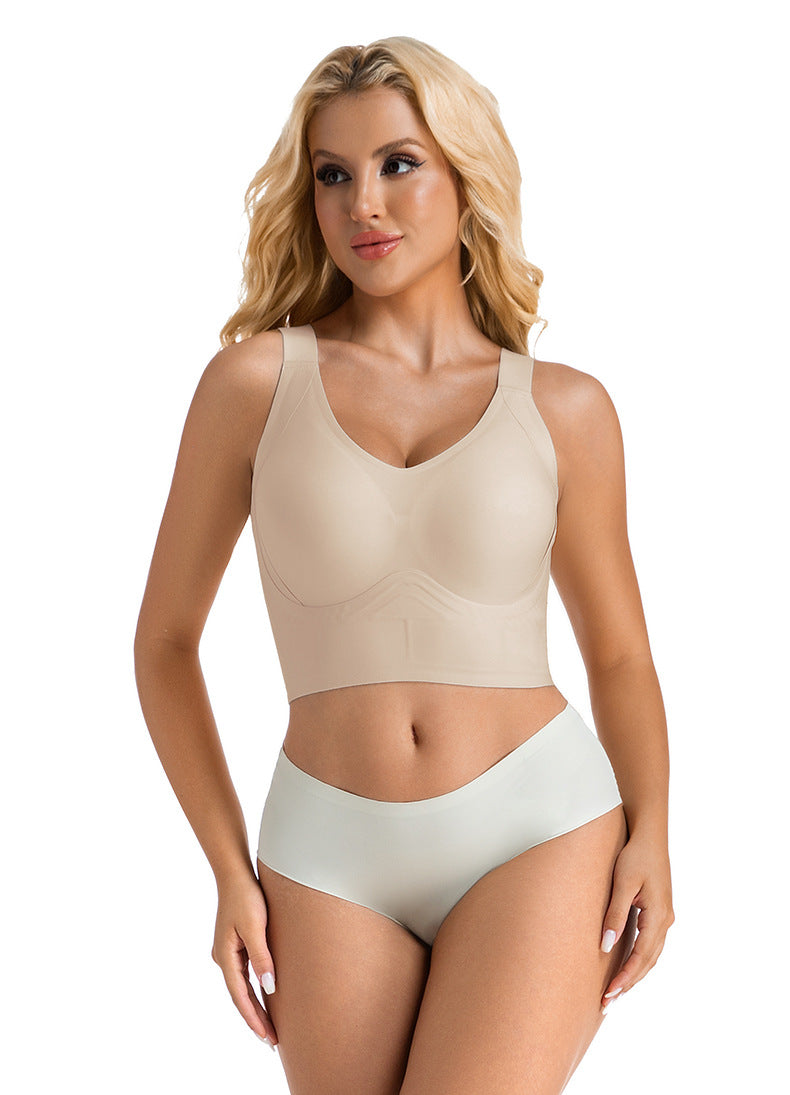 Large Cup Seven-Breasted Bra with Tummy Control