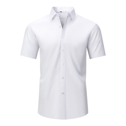 Lightweight Stretchy Plus-Size Men's Long-Sleeve Shirt
