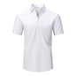 Lightweight Stretchy Plus-Size Men's Long-Sleeve Shirt
